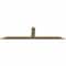 Ekena Millwork Portland Rough Sawn Timber Gable Bracket, Douglas Fir, 108"W x 27"H x 2"D x 6"F, 6/12 Pitch GBW108X27X0206POR00RDF - alternate 3